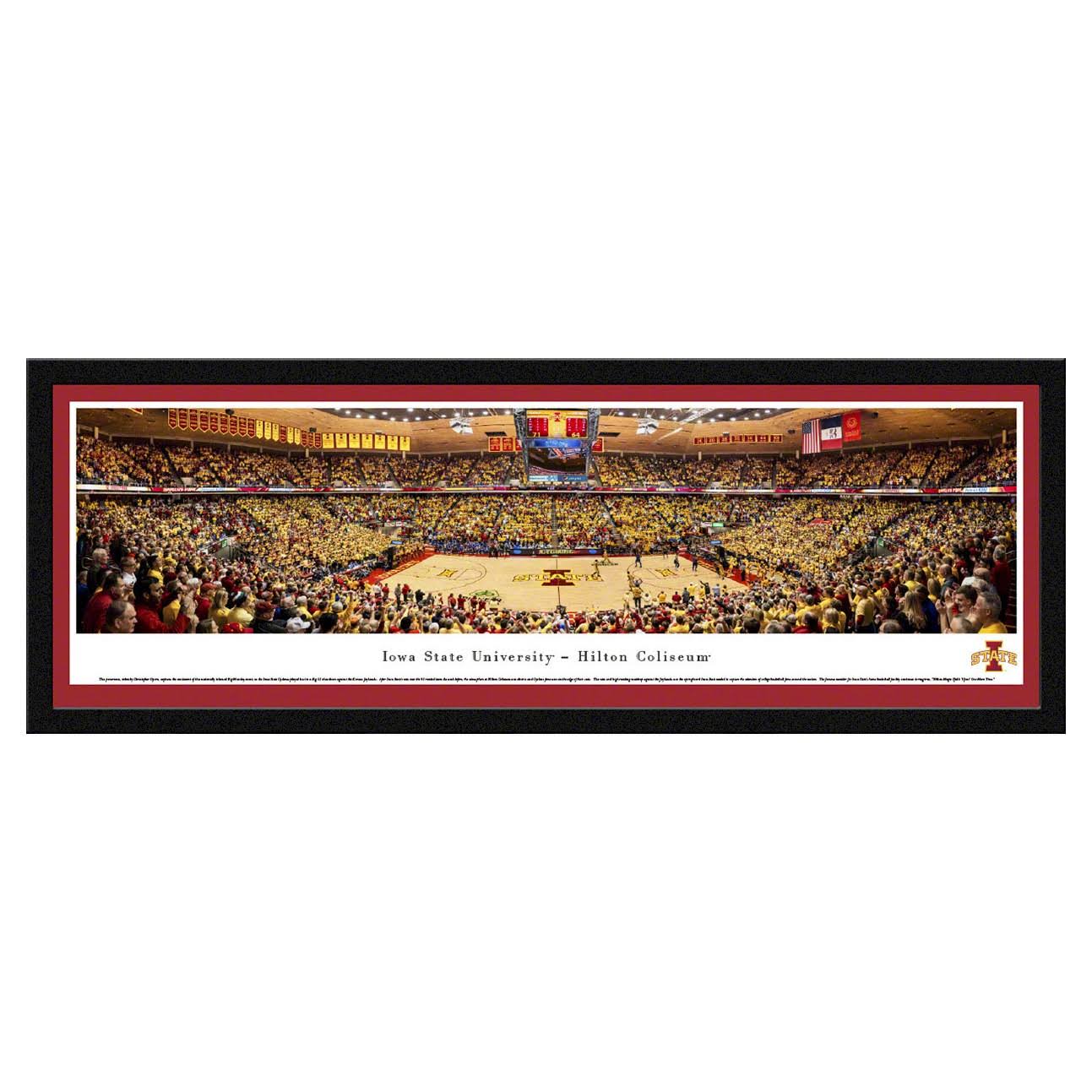 Iowa State Cyclones Basketball - Standard Frame