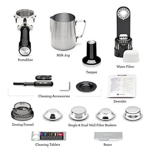 Breville Barista Pro Espresso Machine BES878BSS, Brushed Stainless Steel