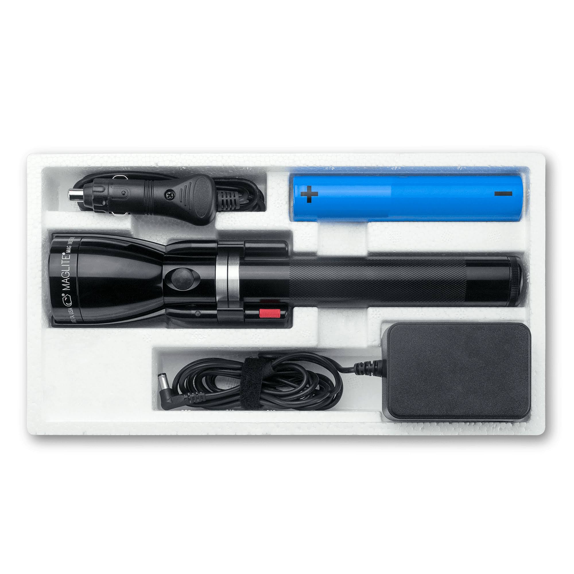 Maglite ML150LR-4019 Rechargeable Tactical Duty Black LED Flashlight Light
