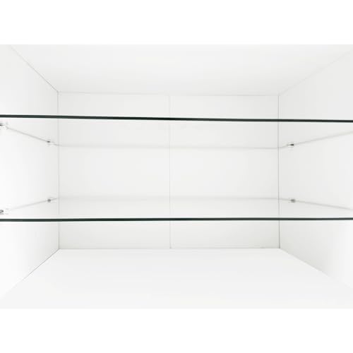 Ultra Long TV Stand for TVs Up to 100'', TV Console Cabinet with LED Lights and Storage, Long TV Entertainment Center for Living Room, Black