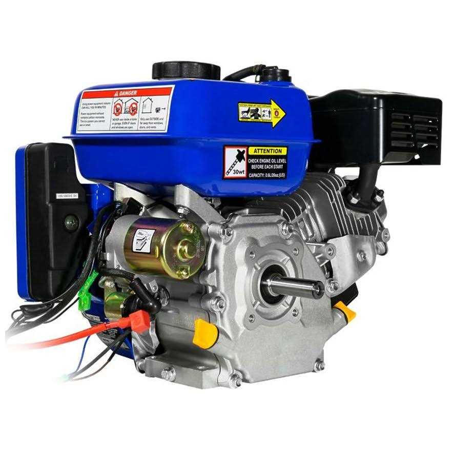 DuroMax 208cc 3/4-Inch Shaft Recoil/Electric Start Engine XP7HPE