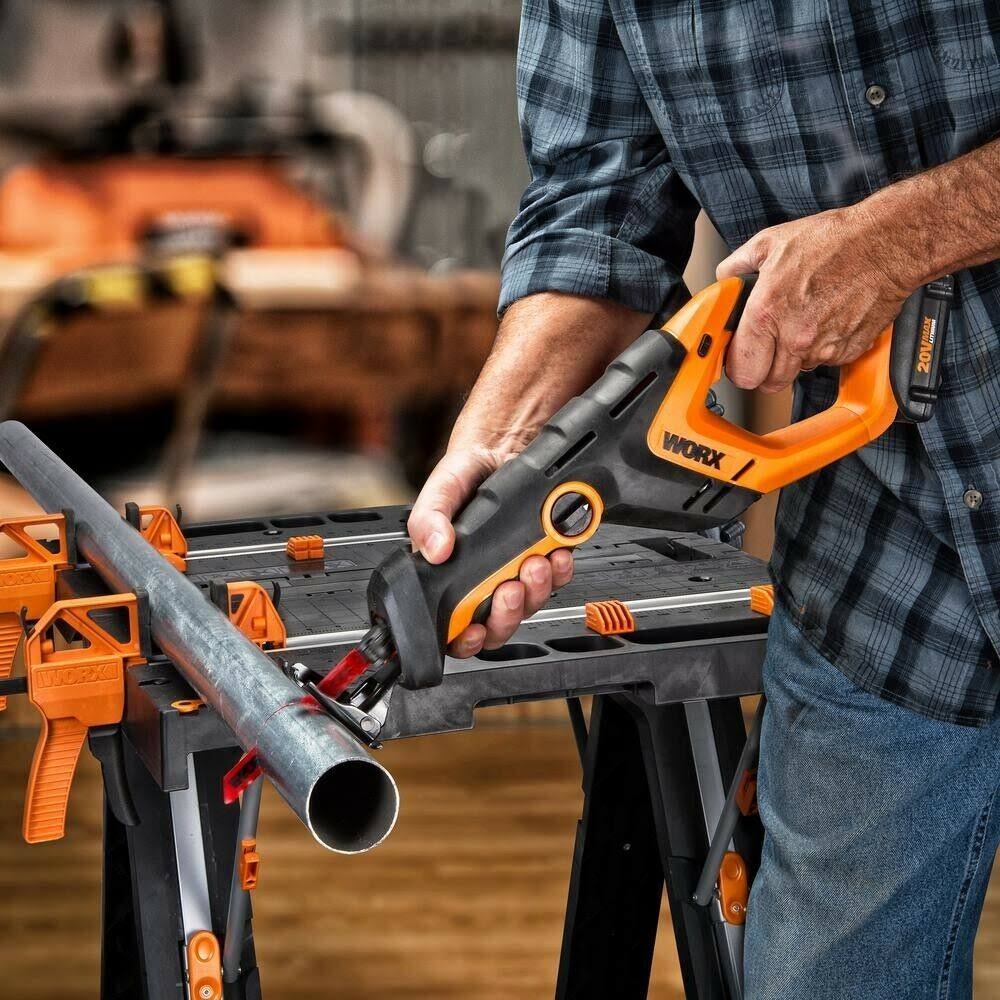 Worx Wx508l Cordless Reciprocating Saw, 20V