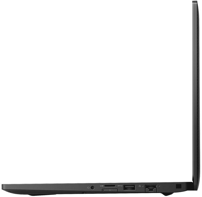 Dell Latitude 7490 Intel Core i5-8350U X4 1.7GHz 16GB 256GB SSD 14", Black (Renewed)