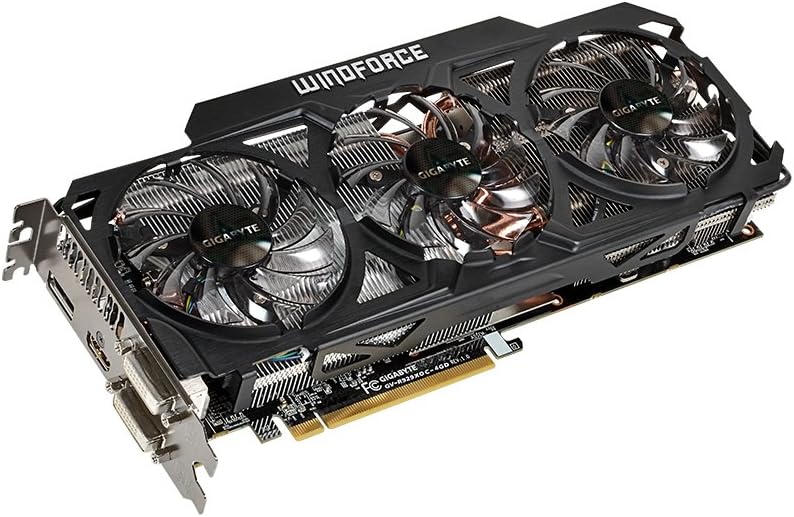 Gigabyte R9 290X GDDR5-4GB 2xDVI/HDMI/DP OC Graphics Card GV-R929XOC-4GD