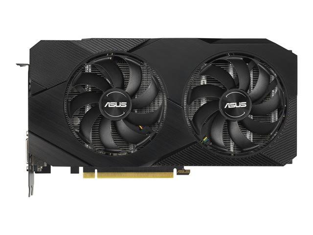 ASUS DUAL-RTX2060S-O8G-EVO-V2 - OC Edition - graphics card - GF RTX 2060 SUPER - 8 GB GDDR6 - PCIe 3.0 x16 - DVI, 2 x HDMI, Disp