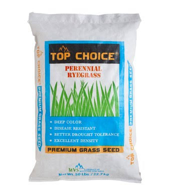 Top Choice Perennial Rye Grass Premium Seed, 50 lb.