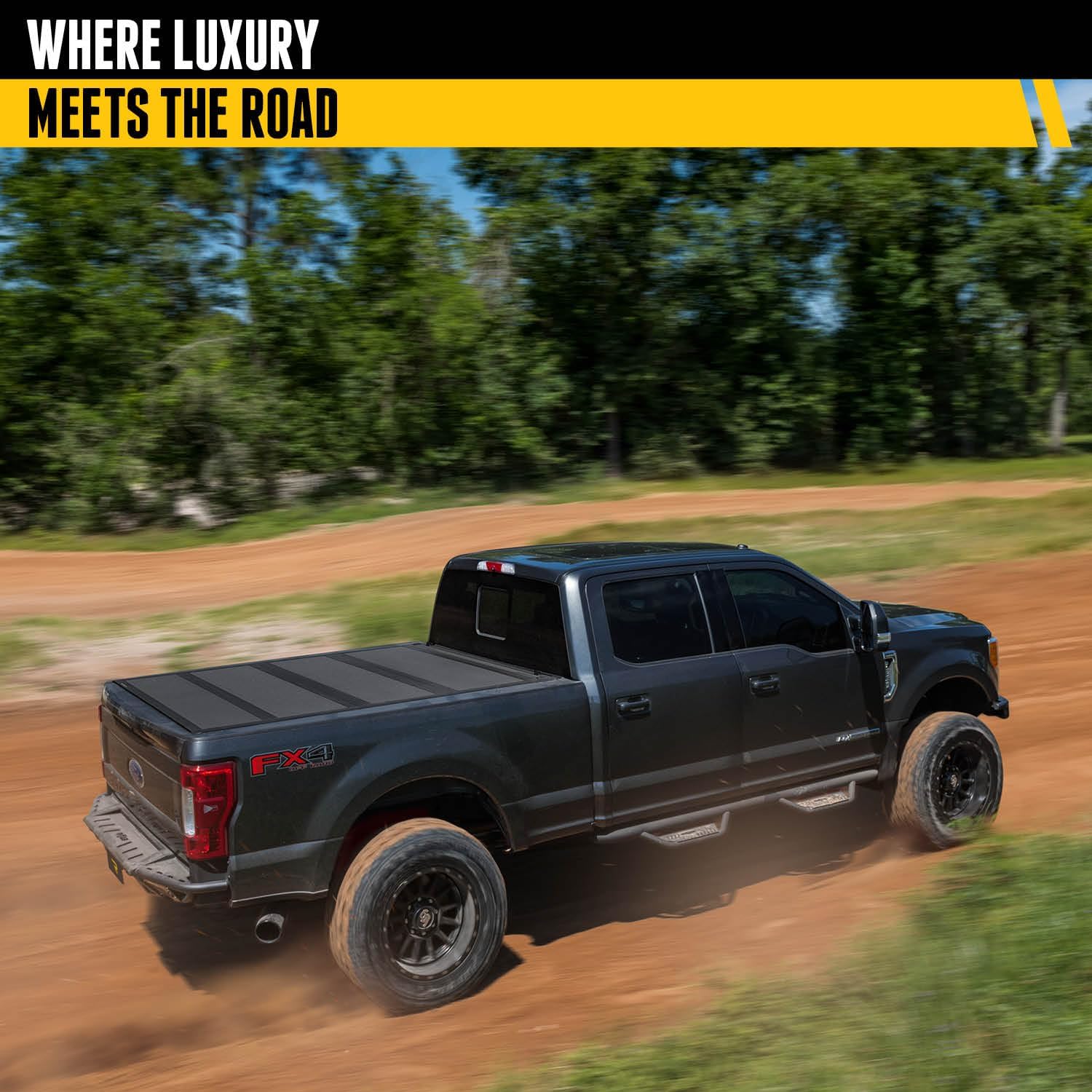 RealTruck BAK BAKFlip MX4 Hard Folding Truck Bed Tonneau Cover | 448426 | Fits 2016 - 2023 Toyota Tacoma w/ OE track system 5' 1" Bed (60.5")