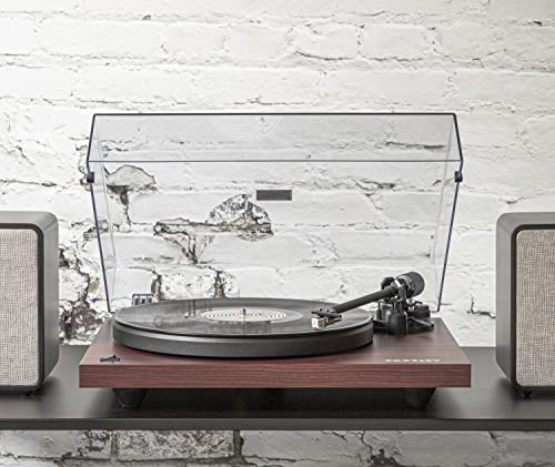 Crosley C6B-WH Belt-Drive Bluetooth Turntable Record Player with Adjustable Tone Arm, White