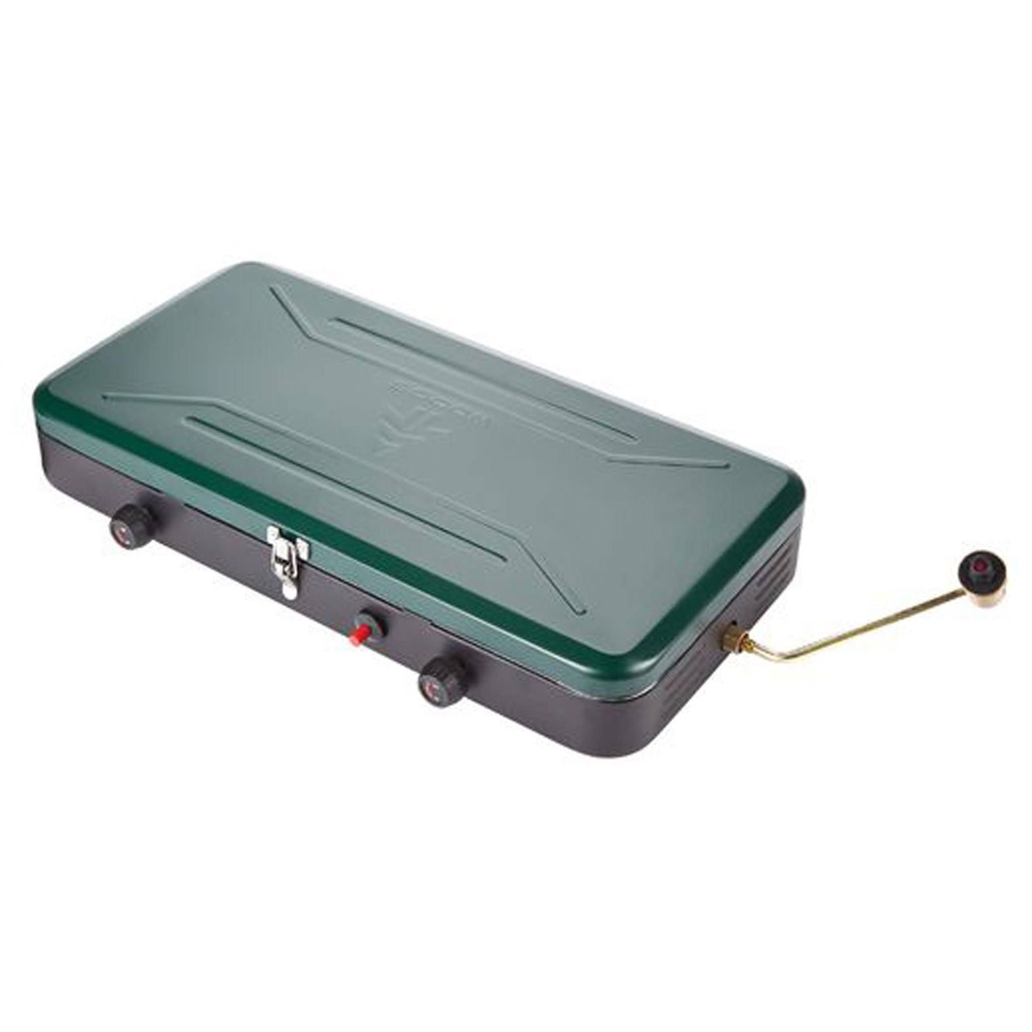 Woods Portable Propane Camping Stove with 2 Burners