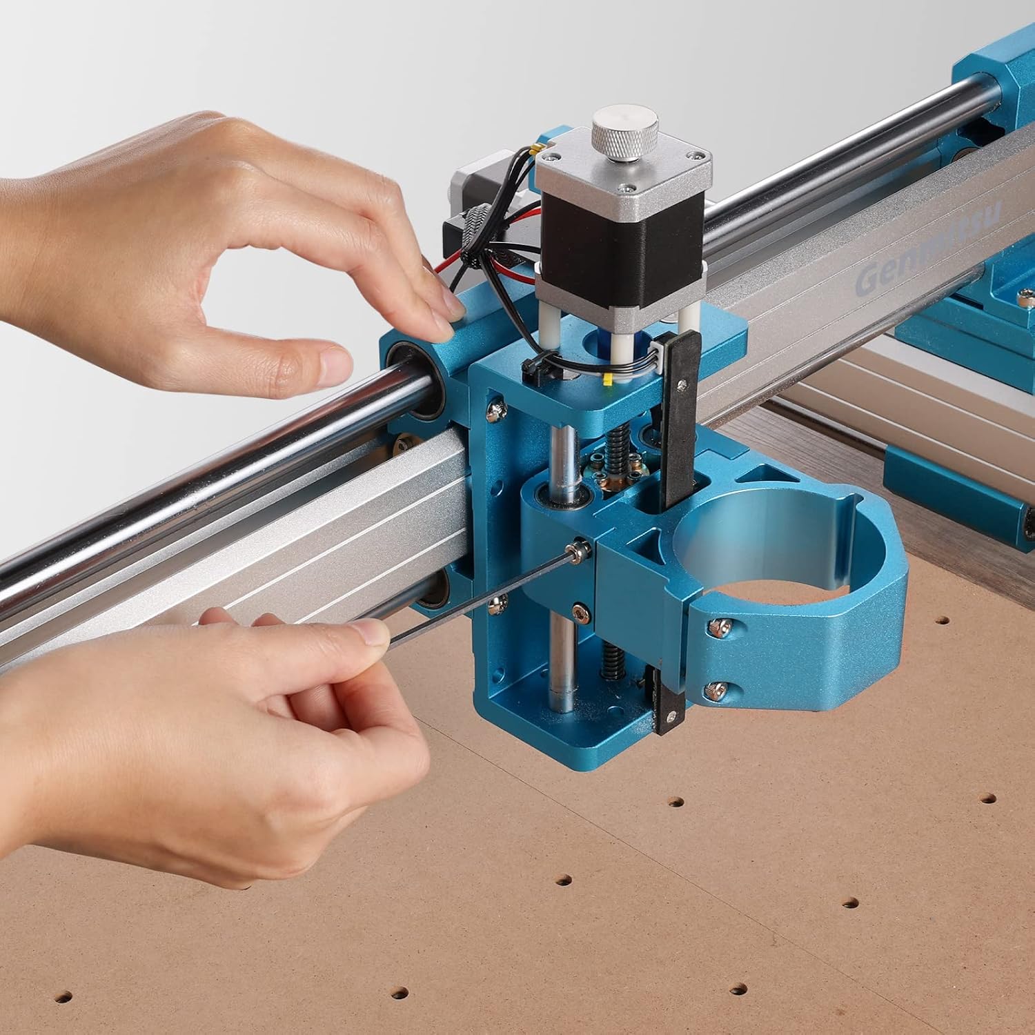 Genmitsu CNC Machine 3020-PRO MAX V2 + Compatible 69mm Spindle Holder
