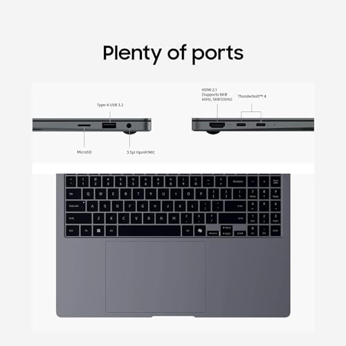 SAMSUNG 2024 Newest 14" Galaxy Book4 Pro Laptop, Intel Core Ultra 7 Processor, 16GB DDR5 RAM, 2TB SSD, 3K AMOLED (2880 x 1800) Touchscreen, Advanced Security, Windows 11