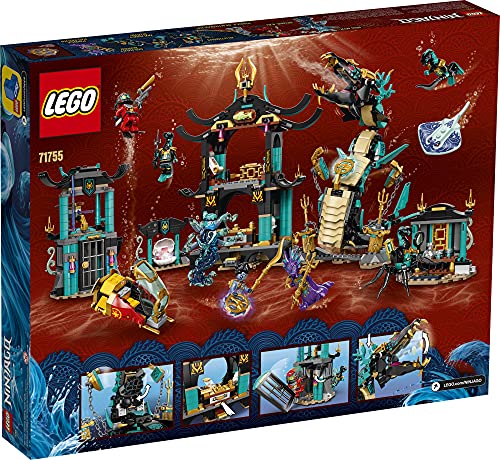 LEGO NINJAGO Temple of The Endless Sea 71755 Building Kit; Underwater Playset Featuring NINJAGO Kai and Snake Toy; New 2021 (1,060 Pieces)
