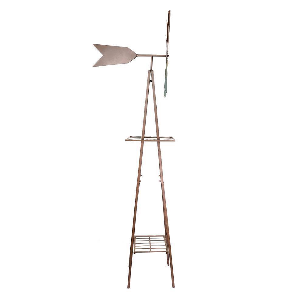 Alpine Metal Windmill Garden Stand