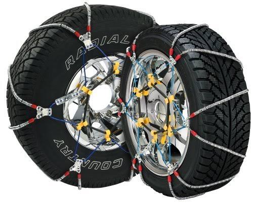 Super Z 6 Compact Cable Tire Snow Chain Set for Cars, Trucks, and SUVs | SZ447