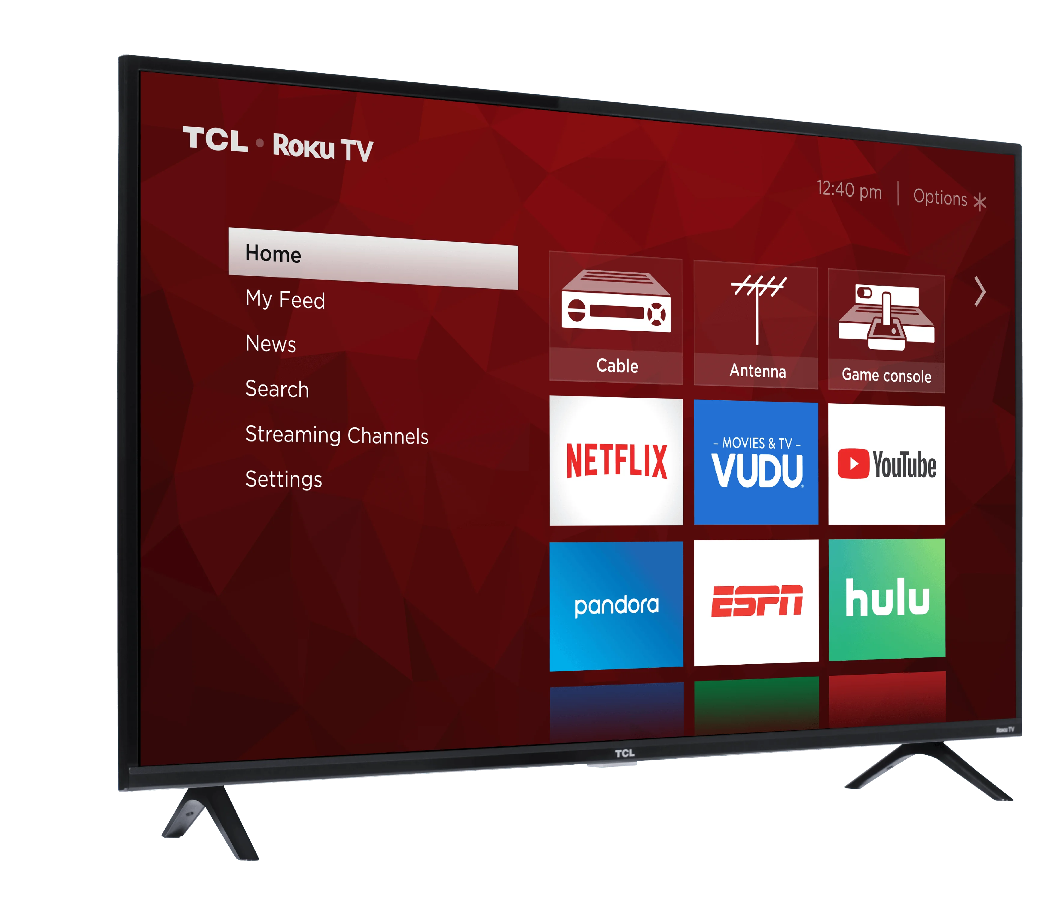 TCL 55" Class 4K UHD LED Roku Smart TV HDR 4 Series 55S425