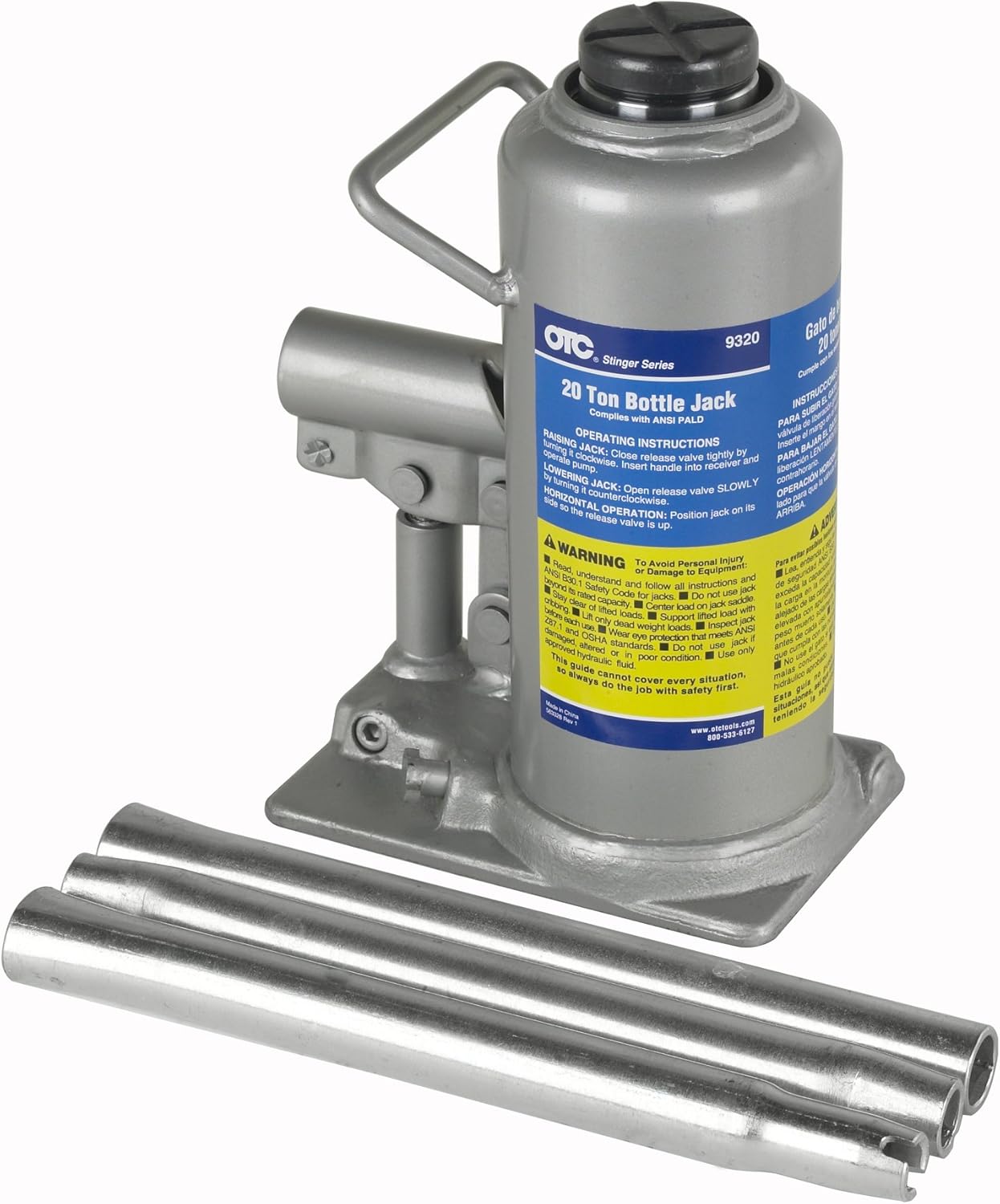 OTC 9320 Stinger Series 20-Ton Bottle Jack