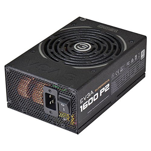 EVGA Supernova 1000 P3, 80 Plus Platinum 1000W, Fully Modular, Eco Mode with FDB Fan, Includes Power ON Self Tester, Compact 180mm Size, Power Supply 220-P3-1000-X1