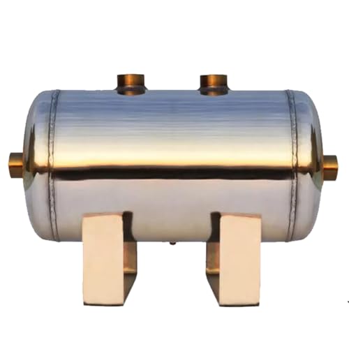 Air Storage Bladder Containers/Compressed Air Tank Kit Mini Large - 1Gal 2Gal 5Gal 8Gal 10Gal 13Gal Horizontal Tanque De Aire para Compresor Stainless Stee with Gauge & Safety Valve