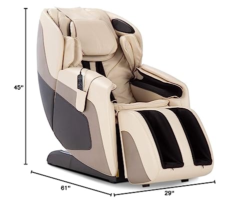 Human Touch SANA Zero Gravity Full-Body Massage Chair, 9 Auto-Programmed S & L Track Massages, Back, Leg, Shoulder, Arm, Wrist, Lumbar Heat w Orbital Calf & Foot Massage, Bluetooth Speakers, Expresso
