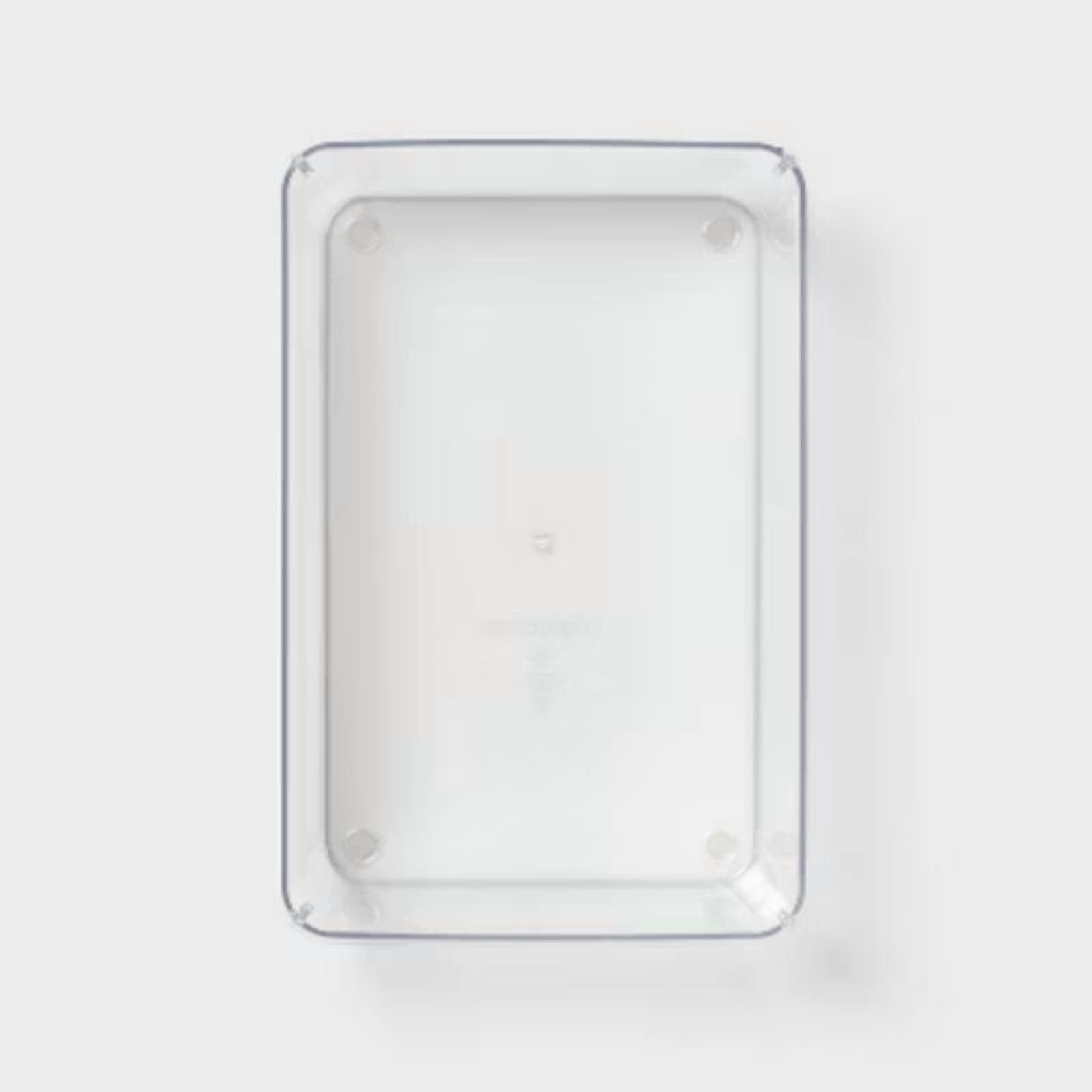 6&amp;#34;x9&amp;#34; Drawer Flatware Organizer -Clear PETG In-Drawer Storage Tray, Contemporary Kitchen Organizer