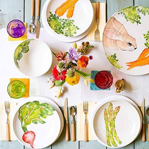 Vietri Spring Vegetables Round Platter