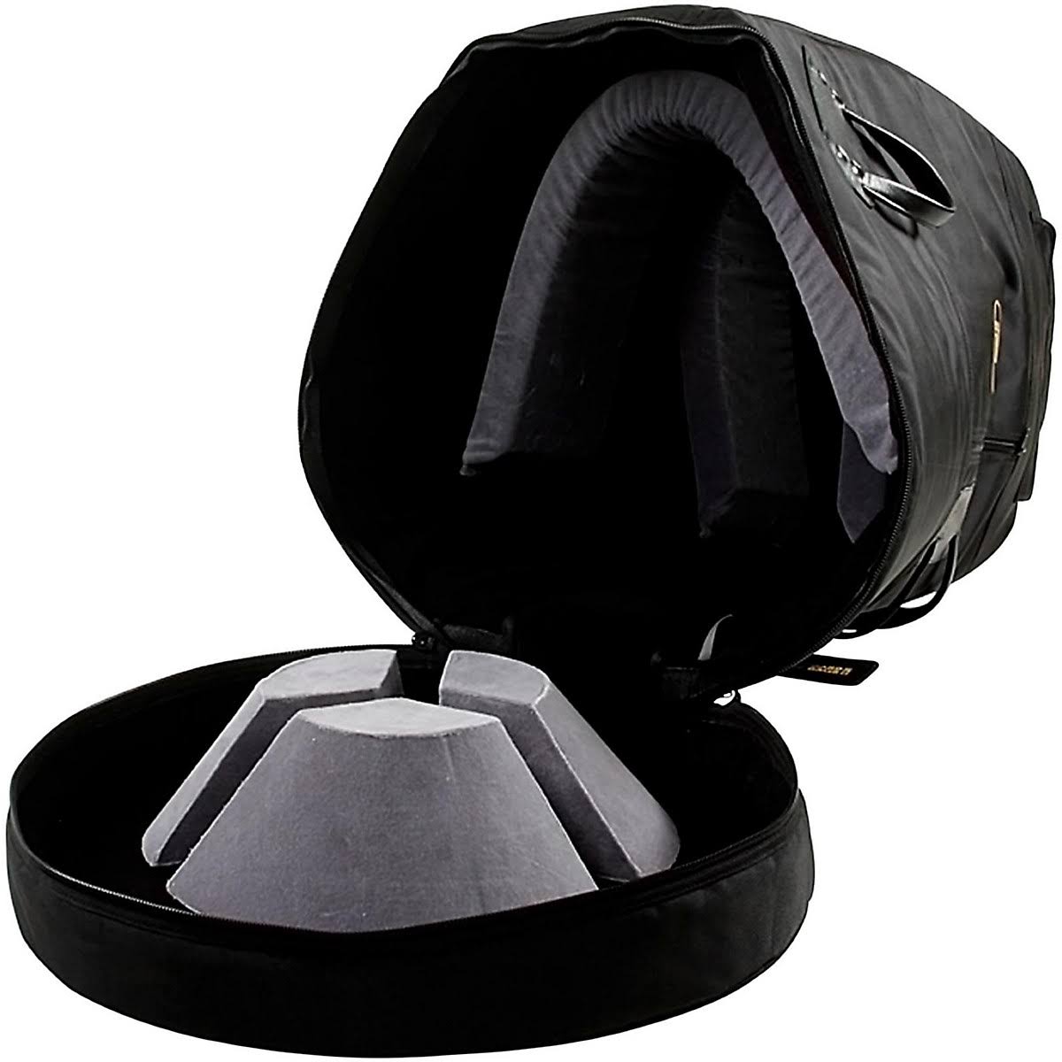 Gard Mid-Suspension Small Tuba Gig Bag 61-MSK Black Synthetic w/ Leather Trim