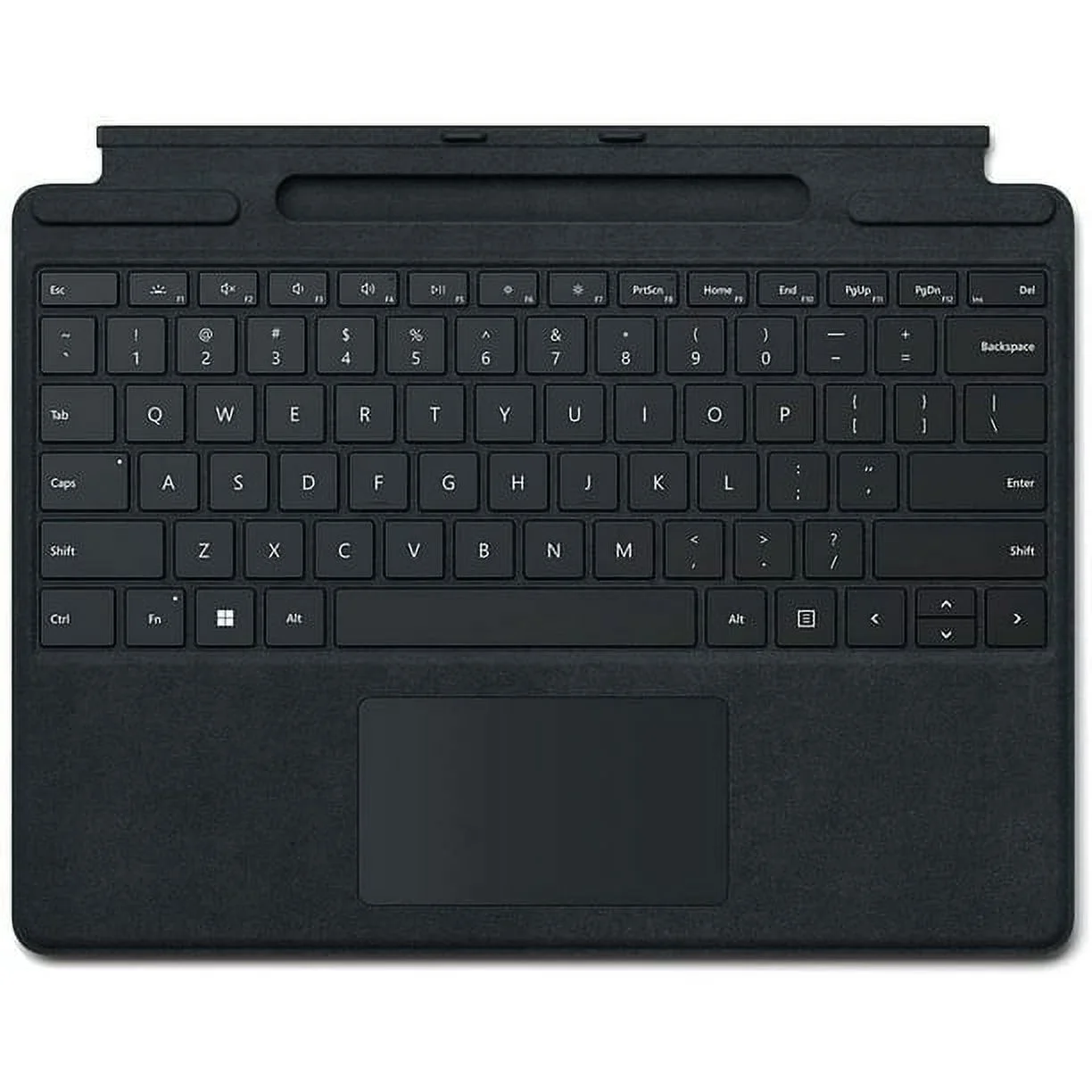 Pre-Owned Microsoft Surface Pro Signature Keyboard for Pro X and Pro 8 - Black (8X6-00001) (DOES NOT INCLUDE PEN) (Refurbished: Good)