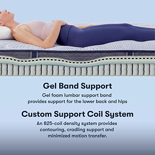 Serta Perfect Sleeper Ultimate 15" King Mattress - Plush Pillow Top, Cooling Gel Memory Foam, Pocket Innersprings for Motion Isolation, Edge Support, CertiPUR-US Certified - Oasis Sleep