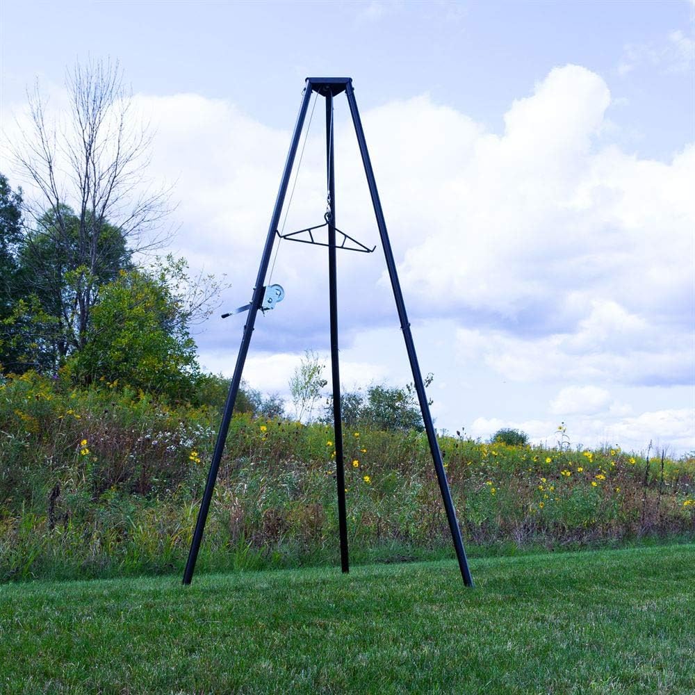 Kill Shot 500 lbs. Capacity Tripod Game Hoist with Gambrel