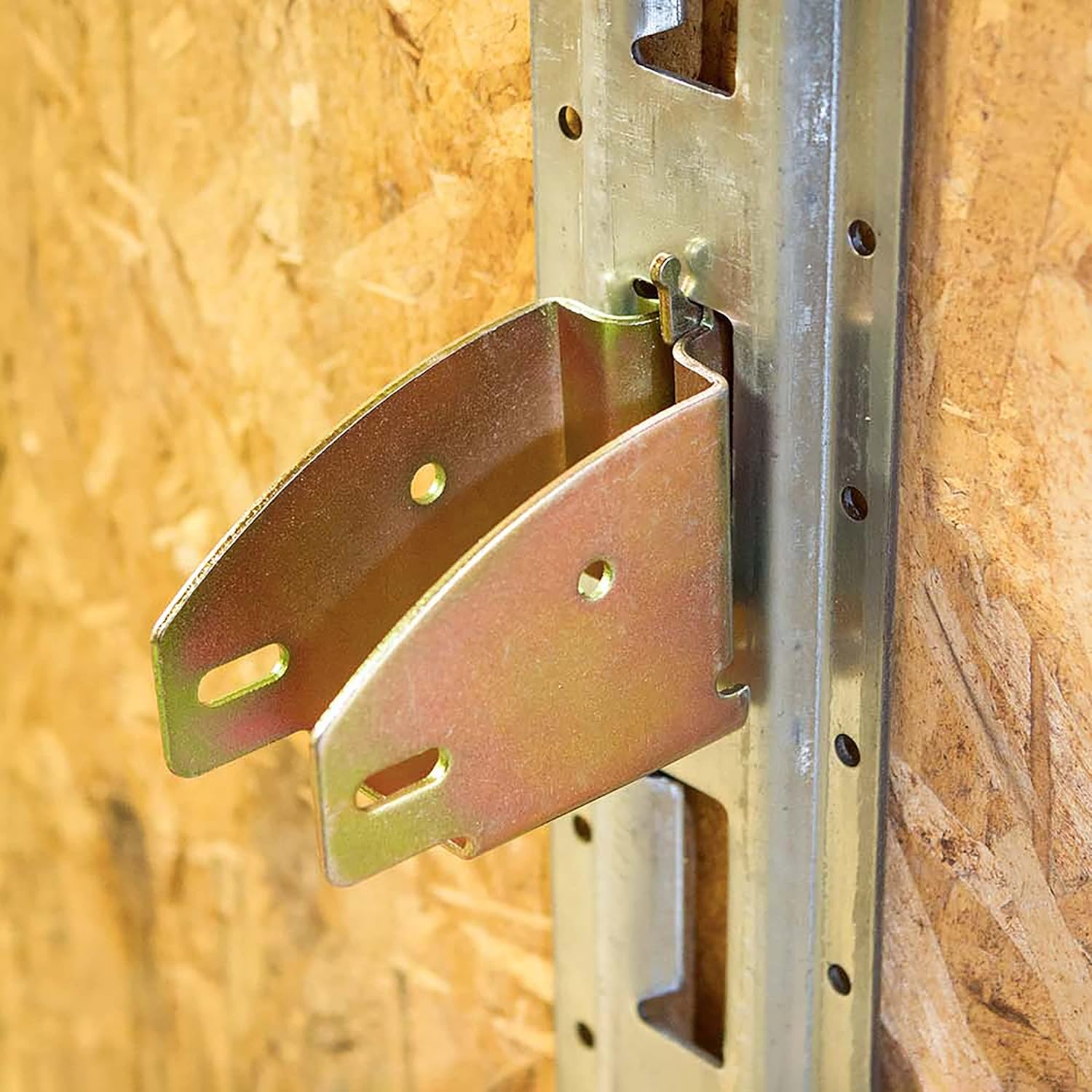ABN E Track Wood Beam Socket Fittings - 10 Pack Wood Beam Brackets E Track Accessories Cargo Storage Lumber Bracket