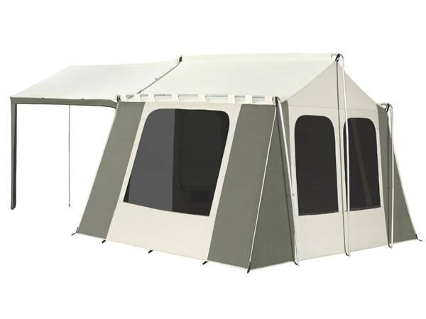 Kodiak Canvas 6-Person Cabin Tent with Deluxe Awning