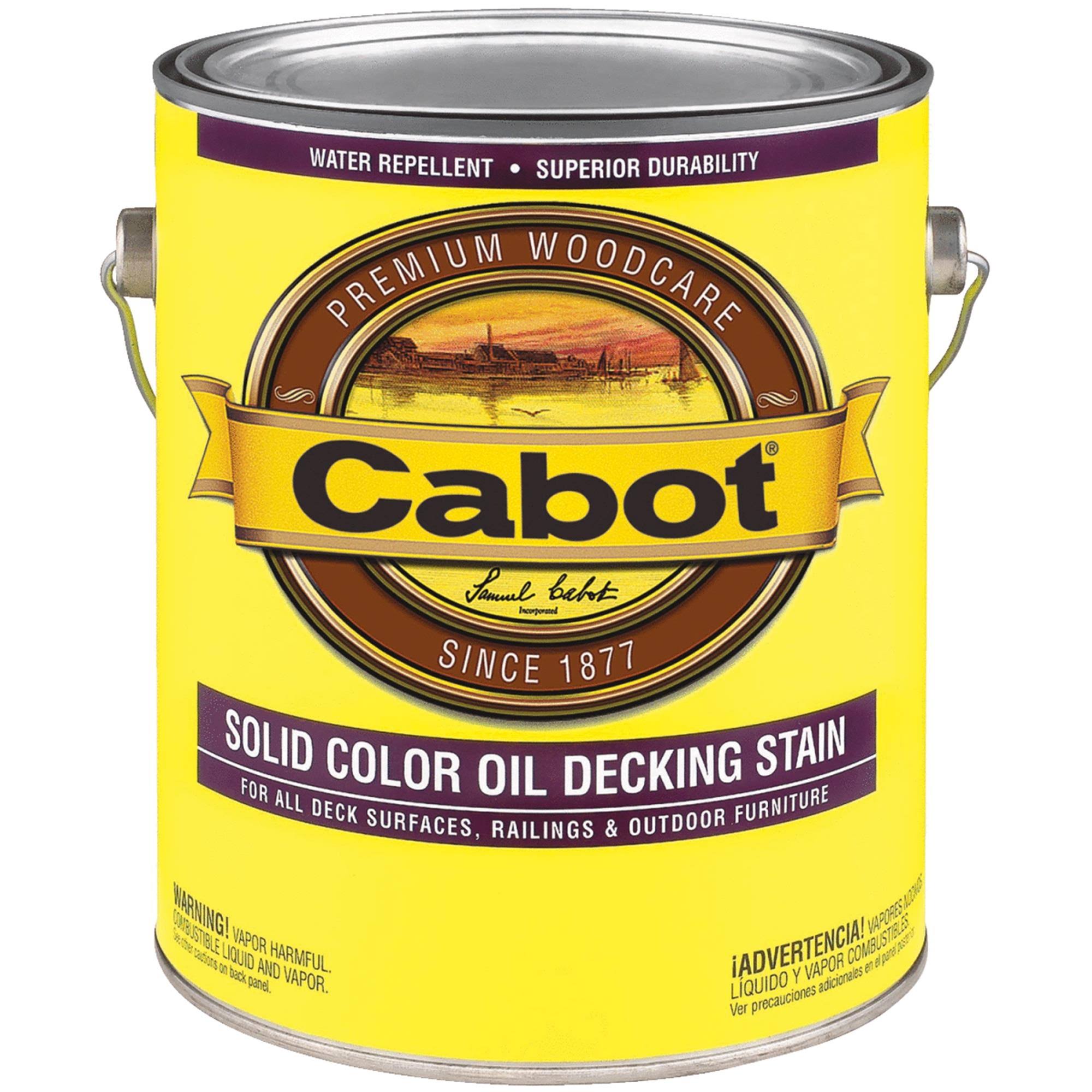 Cabot VOC Solid Color Oil Deck Stain
