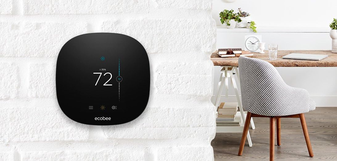 ecobee EB-STATe3L-01 3 Lite Thermostat, Wi-Fi, Works with Amazon Alexa
