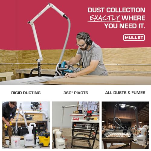 Mullet ThirdHand Dust Collection Boom Arm