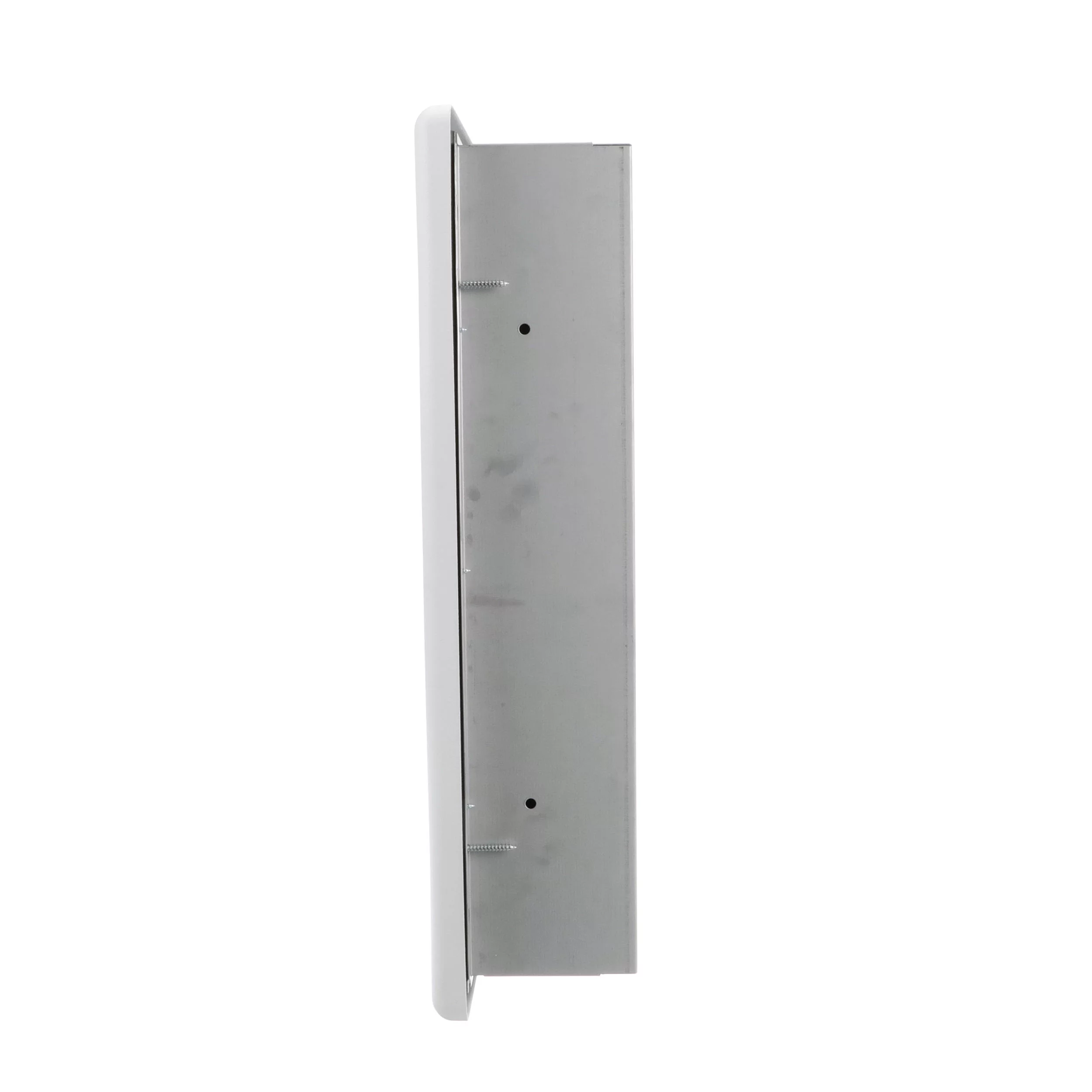 TPI Corporation HF3316T2RPW Large Fan Forced Electric Wall Heater, Markel 3310-Series, 4000-Watt, 240/208V, 16.8A, 175-CFM, Double Pole Thermostat, Steel Grill 18ga. White