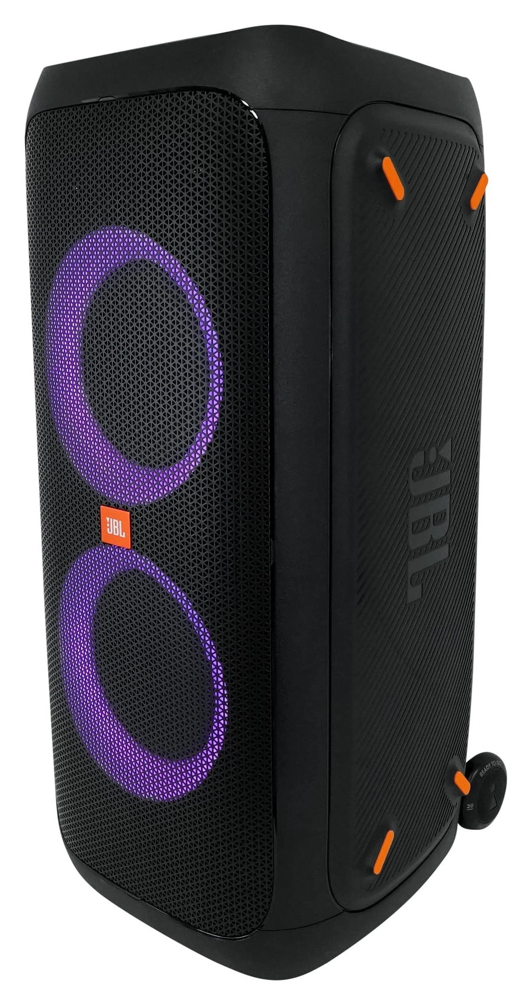 JBL Partybox 310 Portable Rechargeable Bluetooth RGB LED Party Box Speaker+Mic
