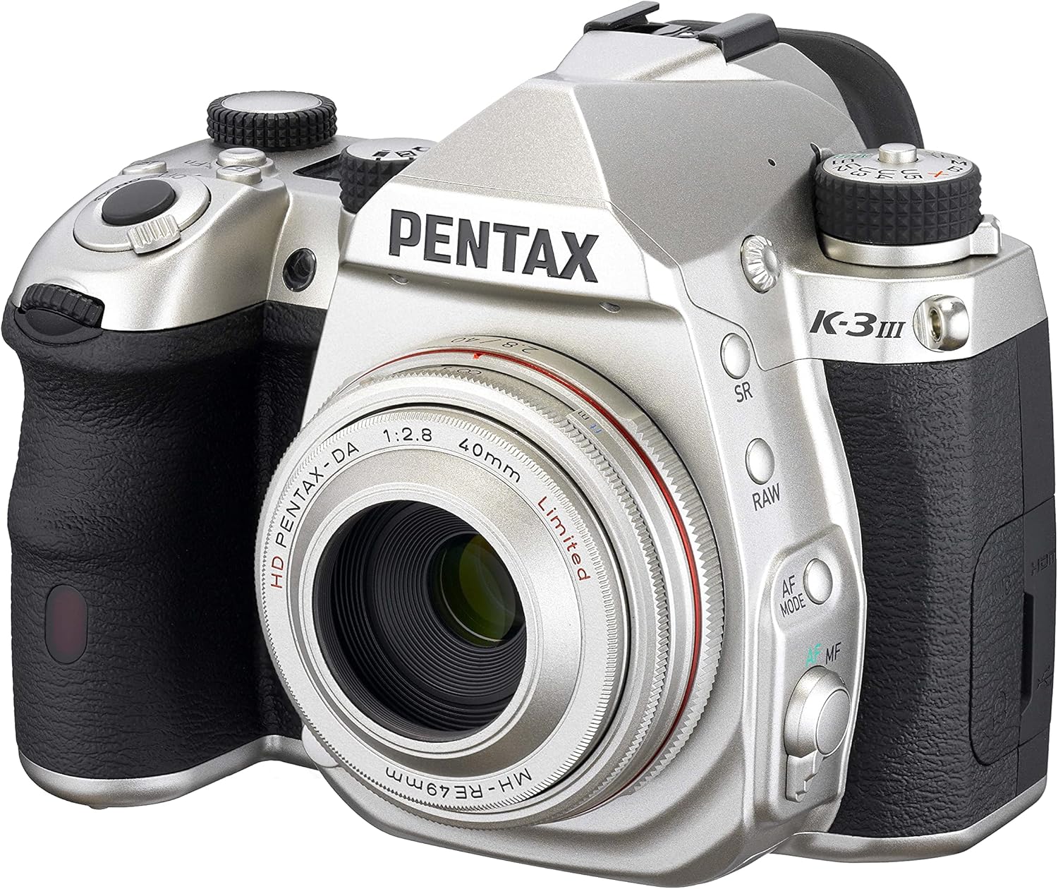 Pentax K-3 Mark III Flagship APS-C Black Camera Body - 12fps, Touch Screen LCD, Weather Resistant Magnesium Alloy Body with in-Body 5-Axis Shake Reduction. 1.05x Optical viewfinder with 100% FOV
