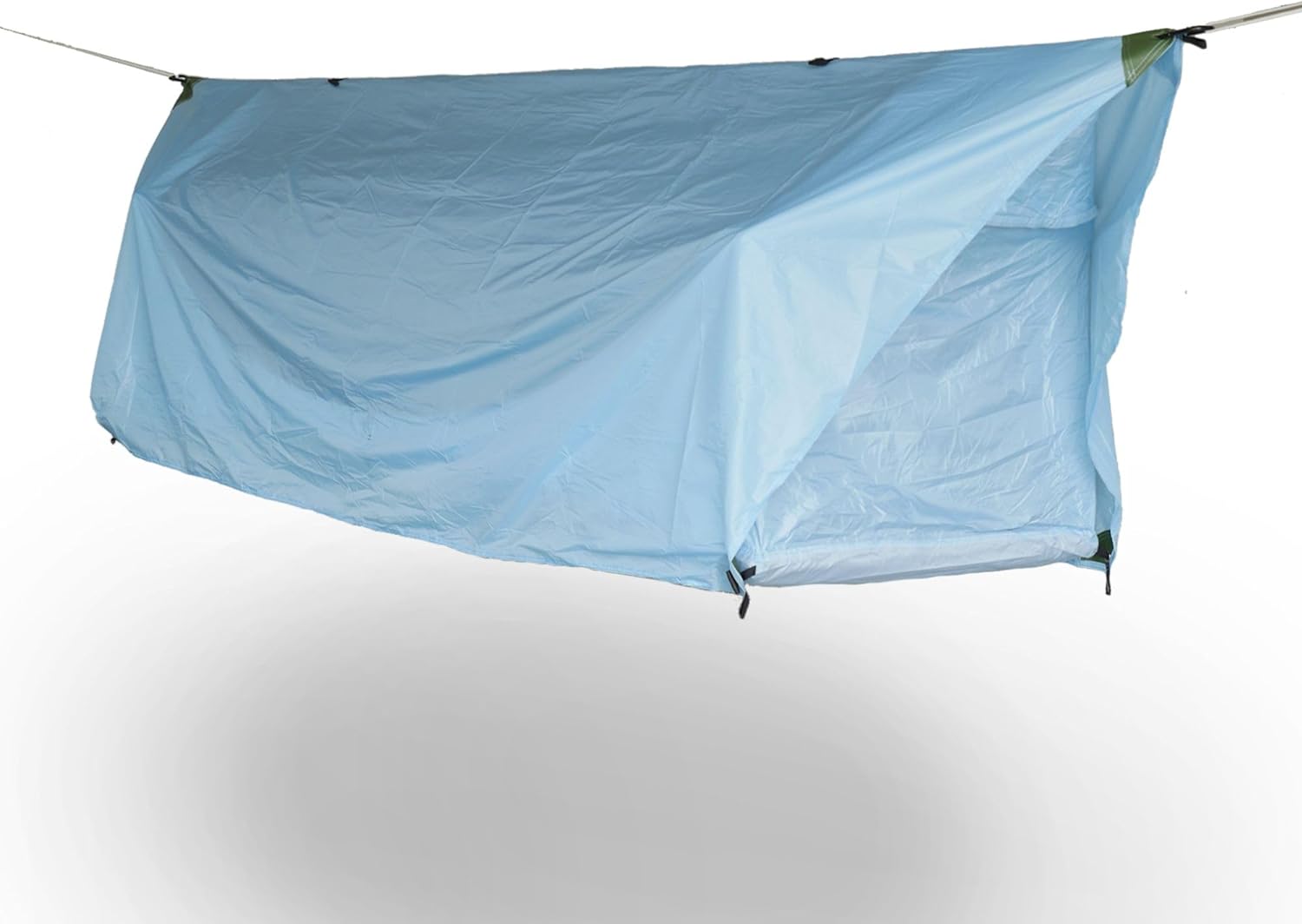 Haven Tent XL Lay Flat Hammock Tent - Tent & Camping Hammock with Mosquito Net - Includes Insulated Pad and - 80"x30" (Forest Green)