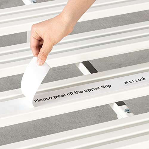 Mellow 14 Inch Cooling Gel-Infused Memory Foam Bed Mattress, Medium Firm Sleep and Breathable Fabric Cover, Twin , Mattress In A Box