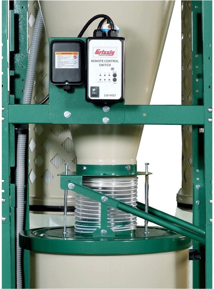 Grizzly Industrial G0601-5 HP 3-Phase Cyclone Dust Collector