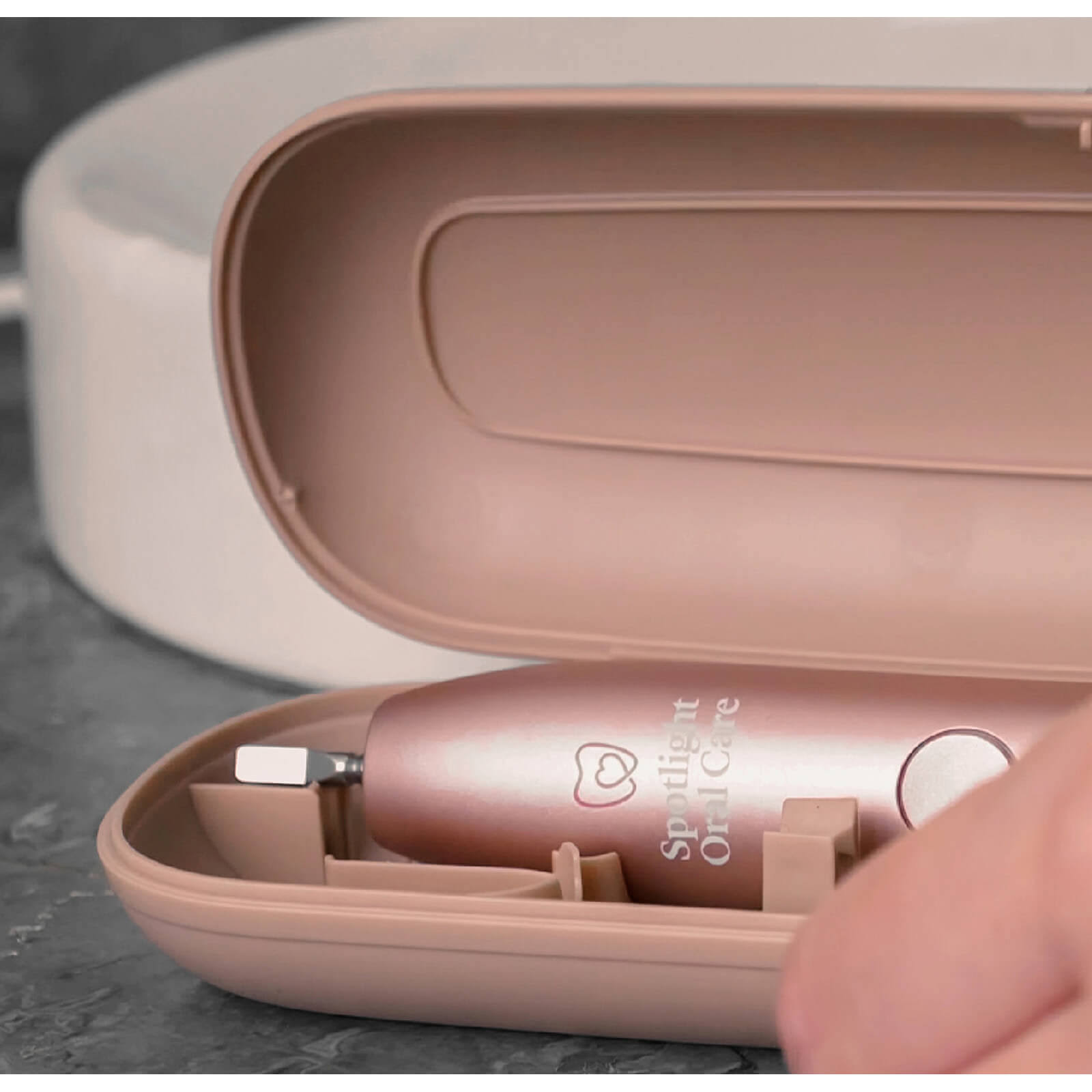 Spotlight Oral Care Rose Gold Sonic Toothbrush