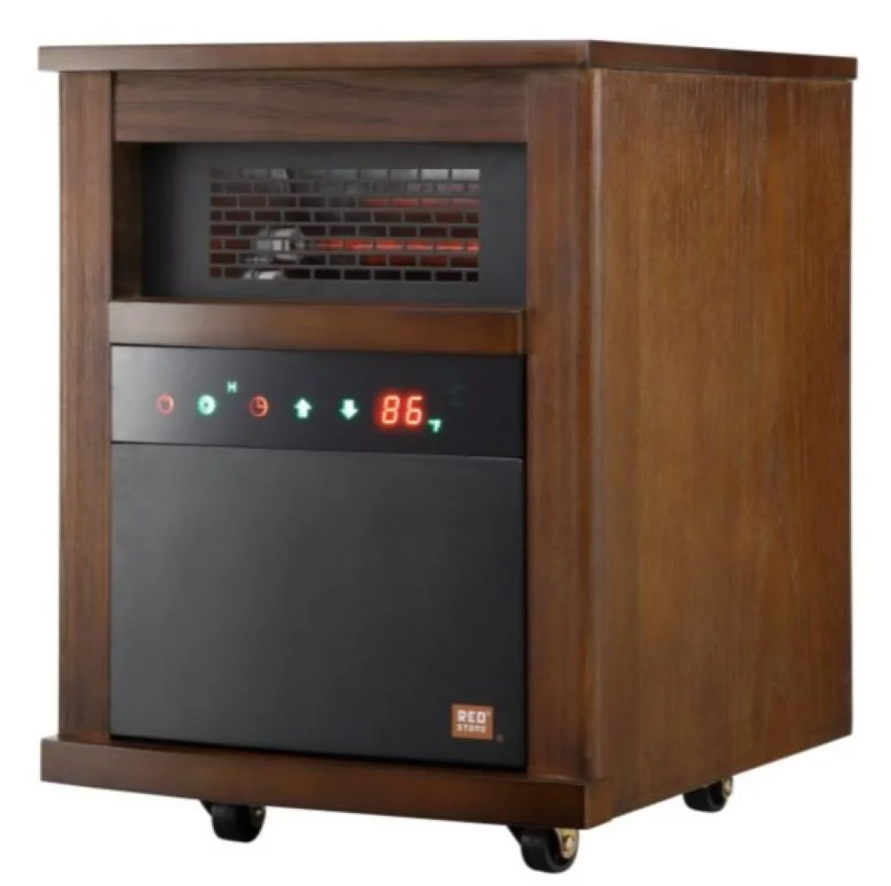 RedStone GD9315BCW-5JA 1,500 W Portable Electric Infrared Heater with Cabinet