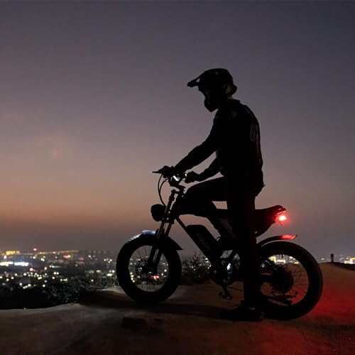 Electric Bike for Adults Q20, 2000/1500W, 37/30MPH,52V 40AH,48V/20AH E-Bike,30-180 Miles Electric Motorcycle, 20" Fat Tire Dirt Bike, UL2849 All Terrain for Mountains, Snow, Sand, Road