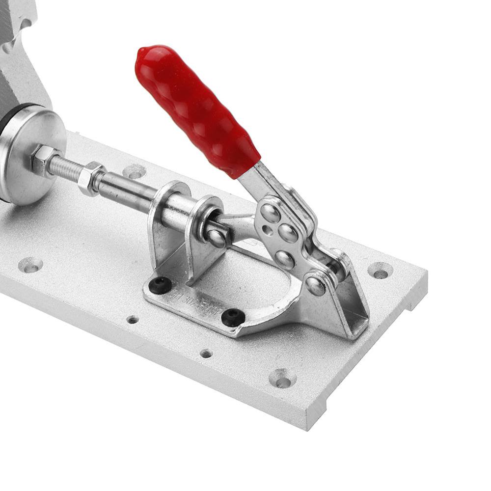 Banggood Woodworking Pocket Hole Jig System Guide Carpenter Kit with Clamp and Hole Drill Bits