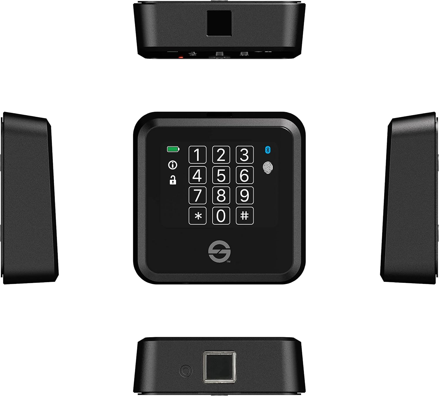 Sargent and Greenleaf I-Series Biometric Keypad, Digital Fingerprint Keypad Lock, Digital Keypad Lock, Fingerprint Safe Lock, Fingerprint Lock, Secure Valuables