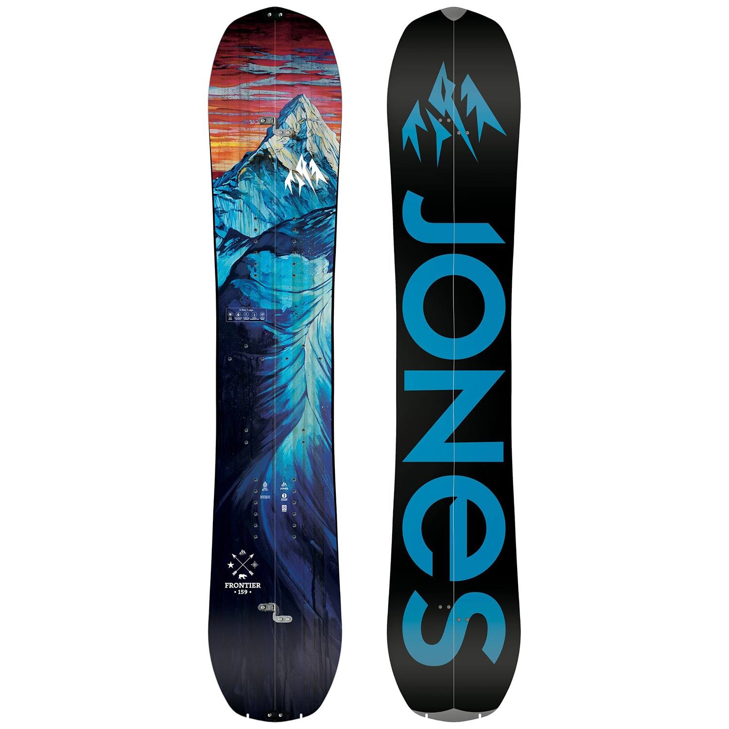 Jones Frontier Splitboard 2022 - 158W