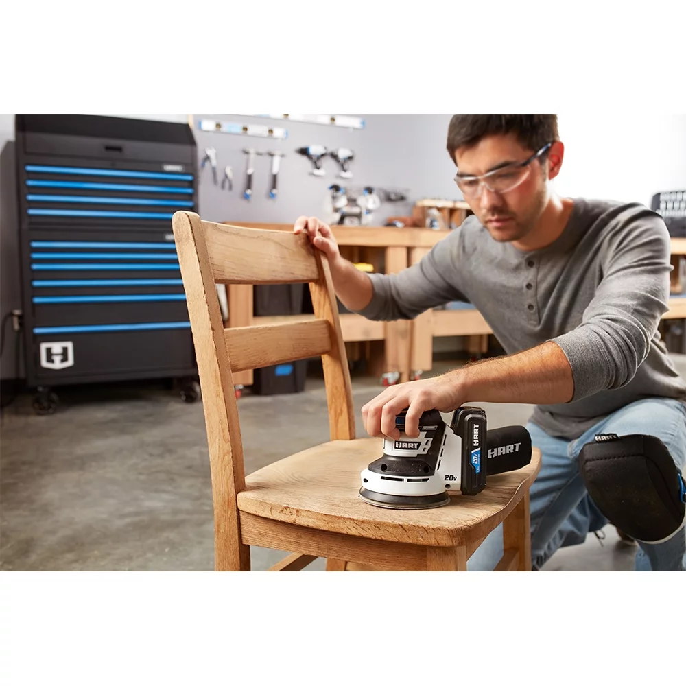 HART 20-Volt Cordless Random Orbit Sander and Dust Bag (Battery Not Included)
