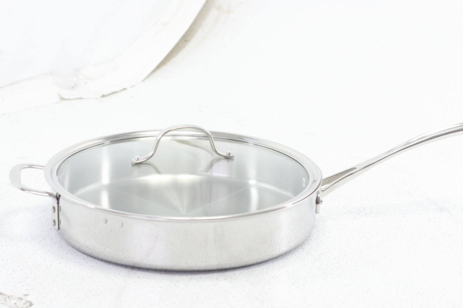 Calphalon Tri-Ply Stainless Steel 5-Quart Saute Pan with Cover