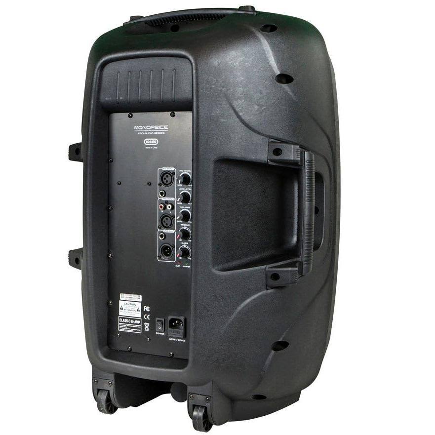 Monoprice 604450 Biamplified Powered PA Speaker