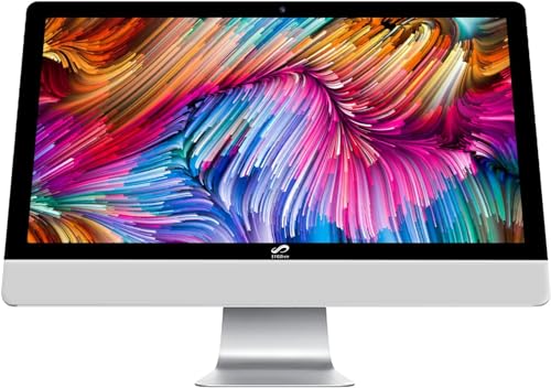 All-in-One Desktop Computer, 22 inch Display, Intel Core I5 up to 3.6G, 16G, 512G SSD, WiFi, BT 5.0, RGB Keyboard&Mouse&Mouse Pad, Webcam, W10H64